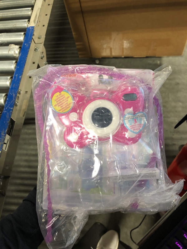 Photo 1 of Disney Junior Minnie Mouse Picture Perfect Camera, Lights and Realistic Sounds Pretend Play Toy Camera for 3 Year Old Girls, by Just Play