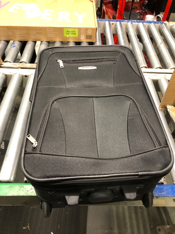 Photo 3 of ** just the suitcase, no carry on bag**
`Rockland Fashion Softside Upright Luggage Set,