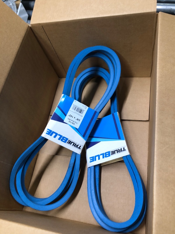 Photo 3 of **$24 retail price, comes with two***
Stens 258-143 Belt Compatible with/Replacement for Carlisle 9-3454, Ref No B140 5/8" Width, 143" Length