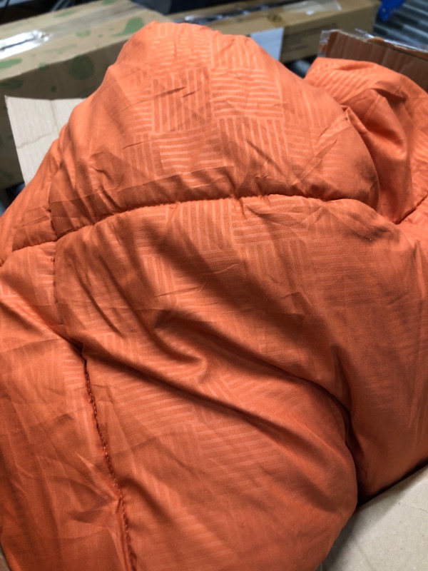 Photo 3 of ** similar to image, not exact*
Litanika Queen Comforter Set with Sheets Burnt Orange - 7 Pieces Bed in a Bag Queen Boho Complete Beddding Sets Terracotta Rust Lightweight Bed Set with Comforter, Sheets, Pillowcases & Shams Queen (90"x90") Burnt Orange