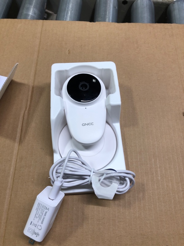 Photo 4 of GNCC 2K Baby Monitor for Newborn, Smart Indoor Camera with Night Vision, Detection of Crying&Motion, Real-Time Alerts, Two Way Audio, APP Phone Control, Compatible with Alexa, SD&Cloud Storage GC1