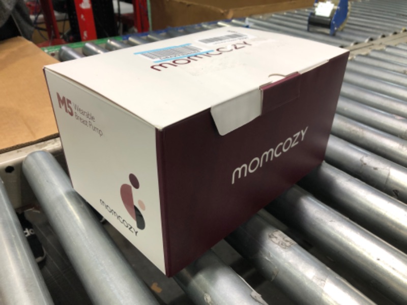 Photo 1 of ** missing charger, type in last photo***
Momcozy Breast Pump Hands Free M5, Wearable Breast Pump of Baby Mouth Double-Sealed Flange with 3 Modes & 9 Levels, Electric Breast Pump Portable - 24mm, 2 Pack Cozy Red 2 Count Cozy Red