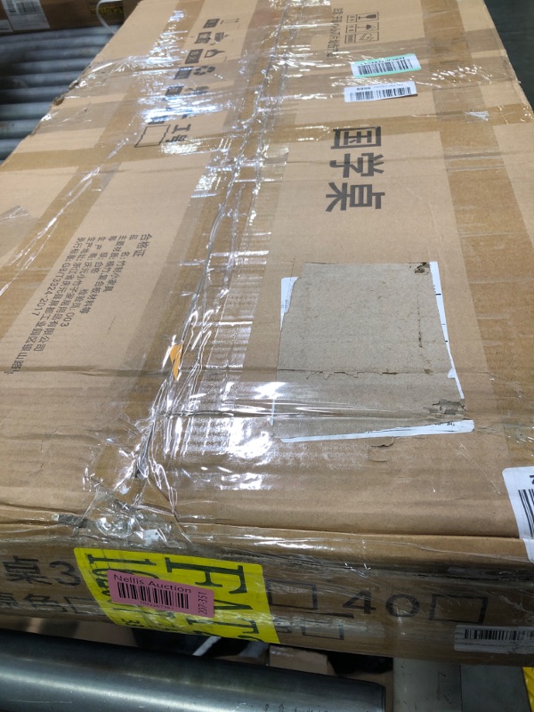 Photo 1 of Foldable Tatami Table Household Solid Wood Table Simple Kang Table Bay Window Coffee Table Paulownia Wood Material Solid Wood Bay Window Table Japanese Coffee Table (Color : Brown, Size : 80x50x40CM 80x50x40CM Brown
****Packaging damaged and opened/ produ