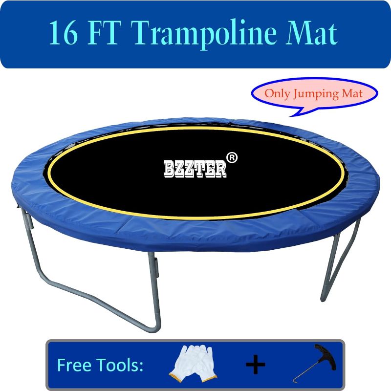 Photo 1 of 127in Mat for 12ft Trampoline Using 72 5.5in Springs - Heavy Duty, The mat is not 12ft, it is for a 12ft Frame
 
