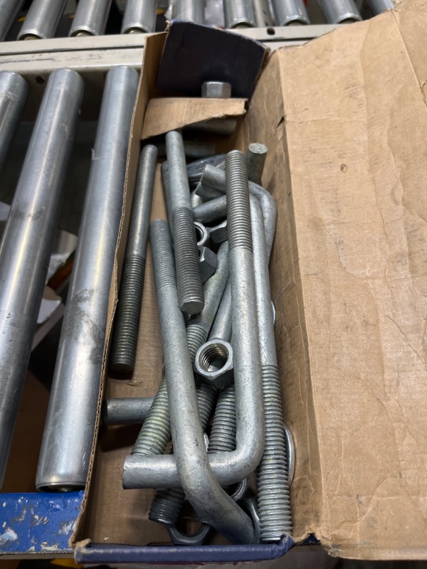 Photo 3 of Hard-to-Find Fastener 014973147501 Galvanized Anchor Bolts, Gray 3/4-10 x 10", Piece-10