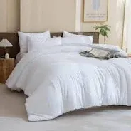 Photo 1 of 102x90 inch white comforter set 3 pcs