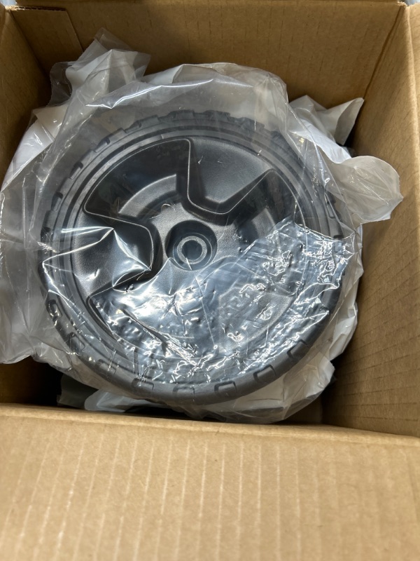 Photo 1 of The Mower Shop HRN216 Wheel Set (Includes 2 Rear Wheels 42710-VR8-N00ZA and 2 Front Wheels 44710-VR8-N00ZA)