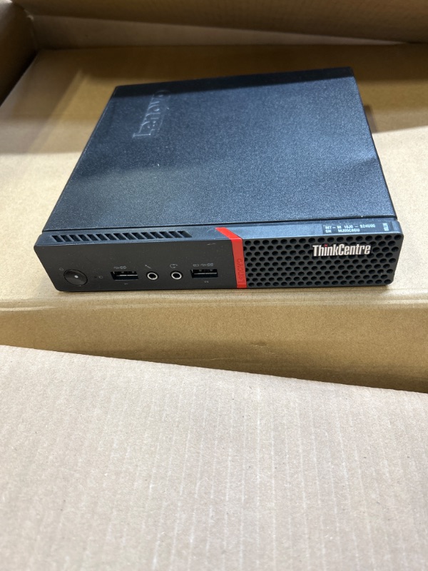 Photo 2 of Lenovo ThinkCentre M910Q Tiny Desktop Computer, Intel Core i7-6700T Upto 3.6GHz, 16GB RAM, 512GB NVMe SSD, 4K 3-Monitor Support DisplayPort, HDMI, AC Wi-Fi, Bluetooth - Windows 10 Pro