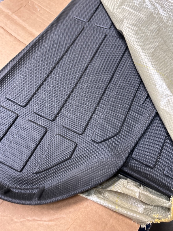 Photo 2 of Binmotor-All Weather Cargo Liner for 2024-2021 Kia Sorento & Kia Sorento Hybrid?Notice: Fit for Behind The 2nd Row Seats Install?seat Lying Down?, Custom Fit Car Cargo Mat, Waterproof Easy to Clean Sorento cargo mat 2021-2024