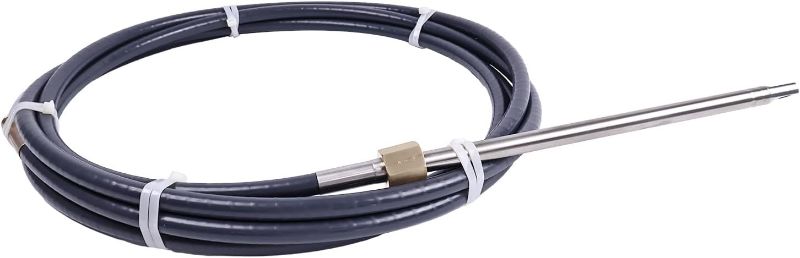 Photo 1 of Holdia SSC6220 Safe-T QC 20ft Rotary Mechanical Steering Cable Compatible with Teleflex Marine helm and bezel kits SH5094-1P/SB27484P, SH5150P/SB27150P (NFB 3.0) and SH4910P/SB27150P (NFB 4.2)