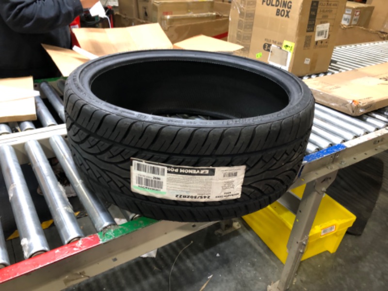 Photo 1 of Venom Power Ragnarok Zero All-Season Passenger Car High Performance Radial Tire-245/30R22 245/30ZR22 245/30/22 245/30-22 92W Load Range XL 4-Ply BSW Black Side Wall UTQG 420AA