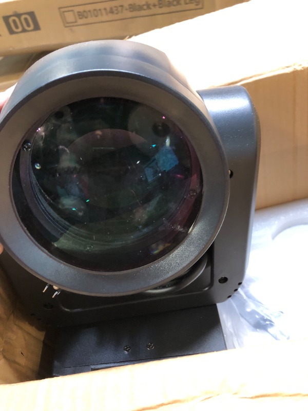 Photo 1 of 150W LED Moving Head Lights Beam Spot Wash GOBO 18 Face Roto Prism Super Bright Dj Disco Light Stage Light (150W Beam Moving Head Light) 150W 1 Pack