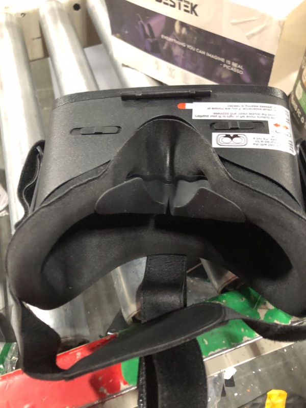 Photo 1 of DESTEK V5 VR Headset for Phone, Virtual Reality Glasses with Controller for iPhone & Androd & Samsung | VR Goggles Compatible for Smartphone