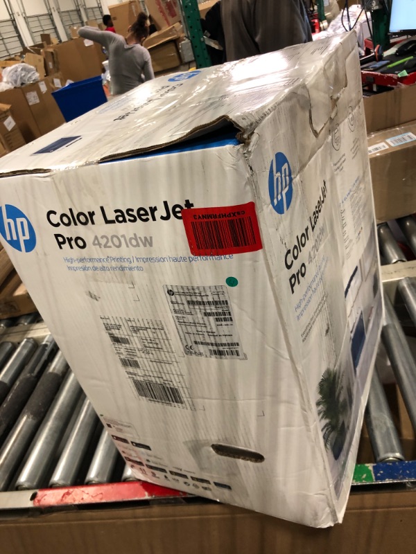 Photo 2 of HP Color LaserJet Pro 4201dw Wireless Printer, Print, Fast speeds, Easy setup, Mobile printing, Advanced security, Best for small teams