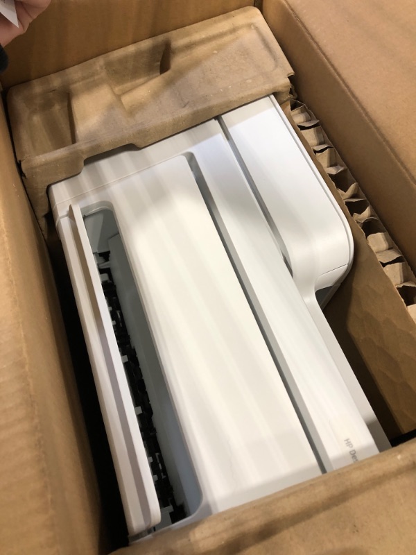 Photo 1 of HP DeskJet 4155e Wireless Color All-in-One Printer & 67XL Tri-Color High-Yield Ink Cartridge | 3YM58AN & 67XL Black High-Yield Ink Cartridge | 3YM57AN Printer + Tri-color Ink + Black Ink