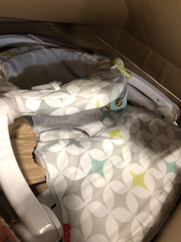 Photo 3 of **not exact***
Fisher-Price Baby Bouncer - Geo Meadow, Infant Soothing and Play Seat, Multi