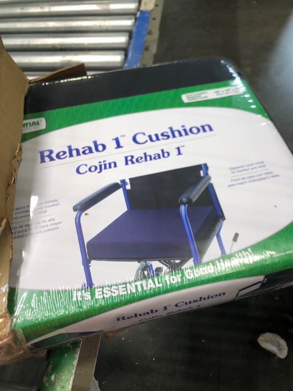 Photo 1 of Essential Medical Supply Rehab 1 Cushion with Higher Density for Additional Support, 18 Inch X 16 Inch X 4 Inch