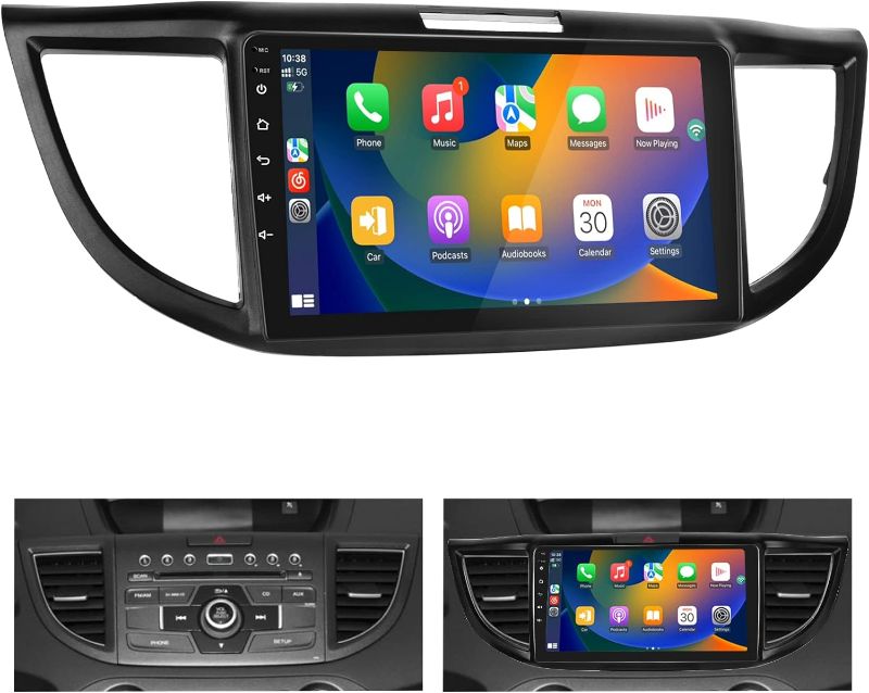 Photo 1 of Car Radio Stereo for Honda CRV 2012 2013 2014 2015 2016, Built in Wireless Carplay Andriod Auto Touch Screen Radio Support Bluetooth WiFi GPS Navigation Steering Wheel Control