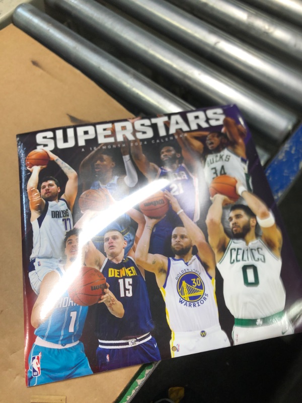 Photo 2 of 2024 NBA Superstars Wall Calendar