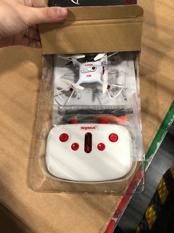 Photo 1 of Cheerwing Syma X20 Mini Drone for Kids and Beginners RC Nano Quadcopter with Auto Hovering 3D Flip(White)
