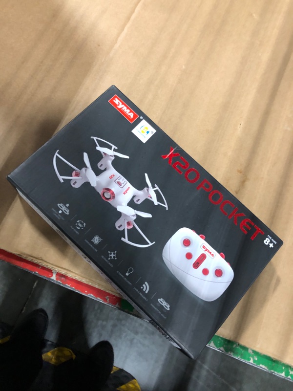 Photo 1 of Cheerwing Syma X20 Mini Drone for Kids and Beginners RC Nano Quadcopter with Auto Hovering 3D Flip(White)