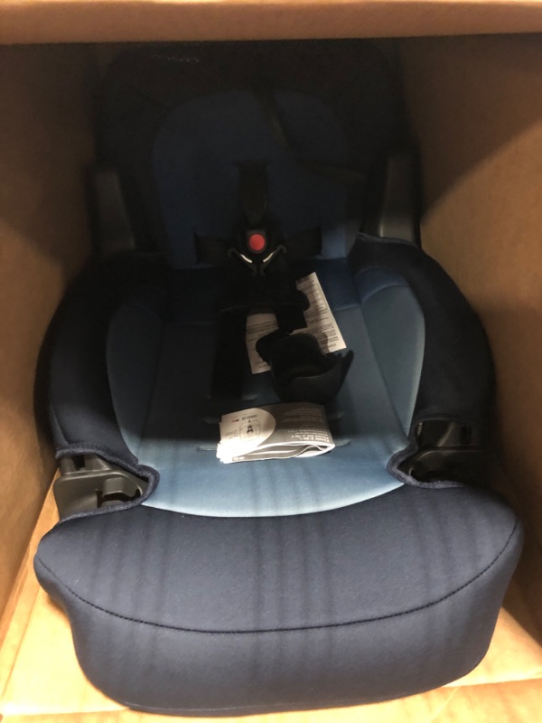 Photo 2 of Cosco Finale Dx 2-In-1 Combination Booster Car Seat, Sport Blue, 1 Count (Pack of 1)