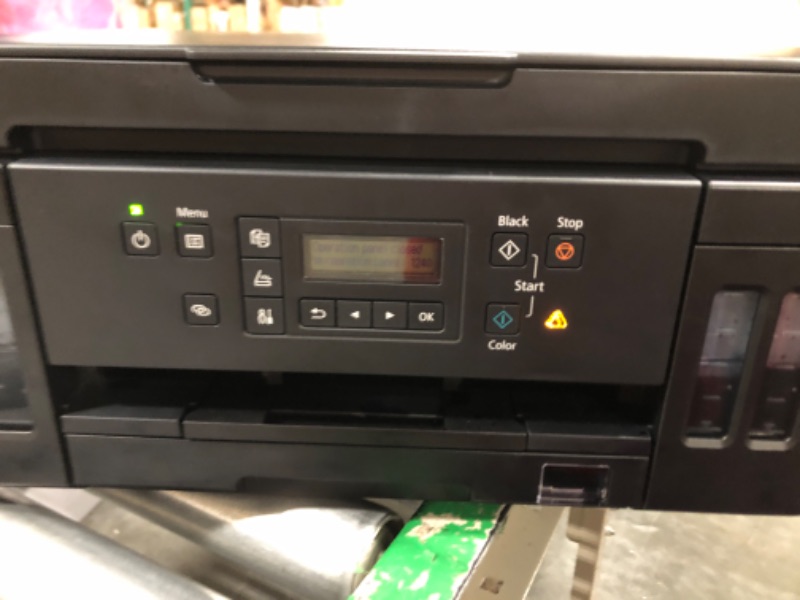 Photo 6 of Canon PIXMA G6020 All-in-One Supertank Wireless (Megatank) Printer, Copier and Scan with Mobile Printing, Black, Works with Alexa G6020- Wireless High Volume Business Printer (3-in-1)