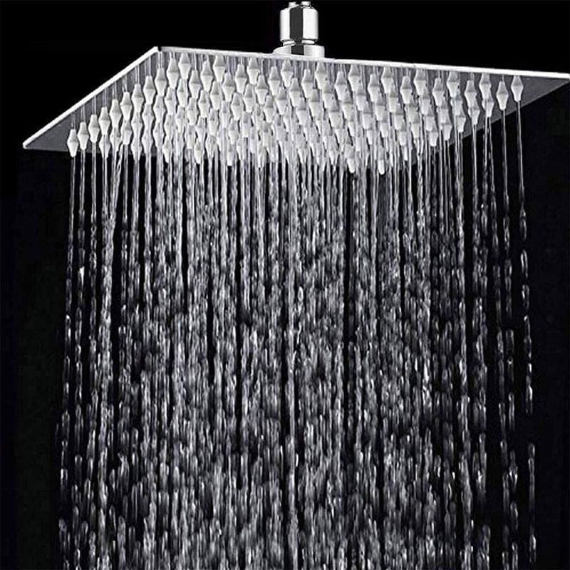 Photo 1 of [5-year Warranty] Diamber Best Rain Shower Head 16 inch, SUS 304 Stainless Steel Rainfall Showerhead, Easy to Install & Clean Waterfall Rain Head for Bathroom, Polished Chrome, Square