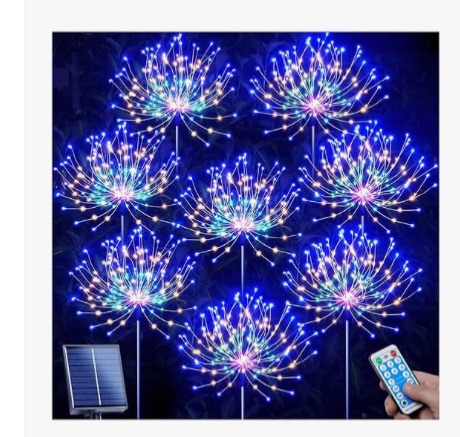 Photo 1 of 
DenicMic Solar Firework Lights 8 
