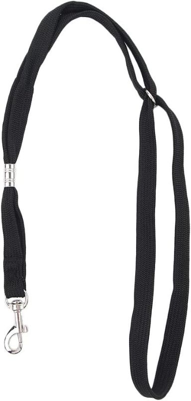 Photo 1 of (PACK OF 3) Dog Leash Nylon Pet Noose Loop Lock Clip Rope, Pet Dog Grooming Rope Adjustable Fixed Dog Cat Safety Rope for Pet Grooming Table Bathtub (Black)
