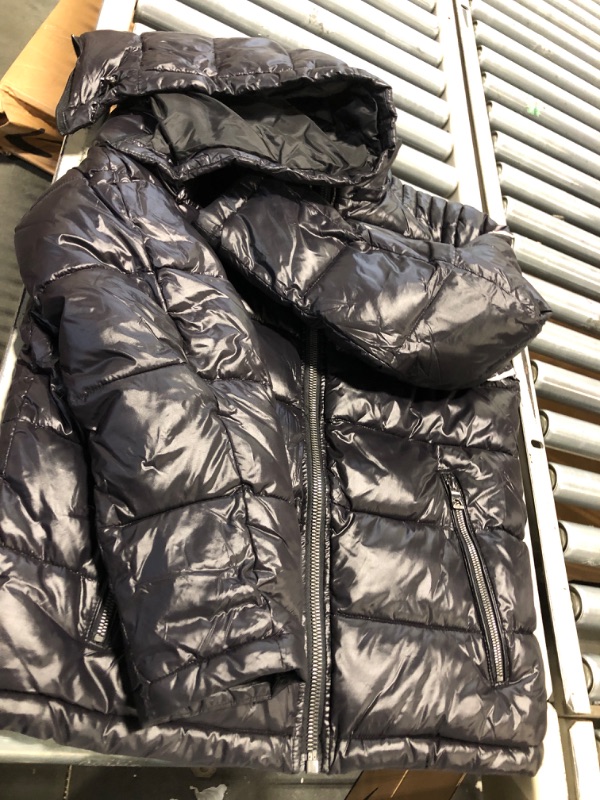 Photo 4 of GUESS Men's Hooded Puffer Coat