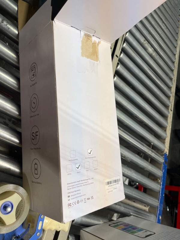 Photo 1 of Molypet Automatic Cat Feeders for 2 Cats - 6L Cat Food Dispenser with Double Bowls, Programmable Timed Cat Feeder up to 6 Meals per Day with 10S Voice Recorder, Support Dual Power Supply Black