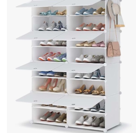 Photo 1 of 
HOMIDEC Shoe Rack, 8 Tier Shoe 