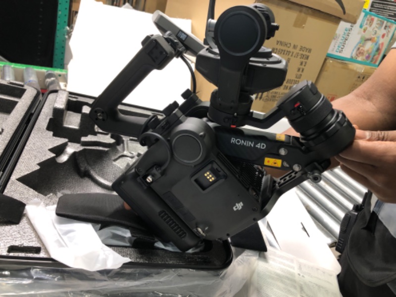 Photo 8 of DJI Ronin 4D-6K, 4-Axis Stabilization on Par with a Dolly, Highly Integrated Modular Design, Full-Frame Gimbal Camera, 6K/60fps and 4K/120fps Internal ProRes RAW Recording, LiDAR Range Finder and More**** BRAND NEW FACTORY SEALED ** 