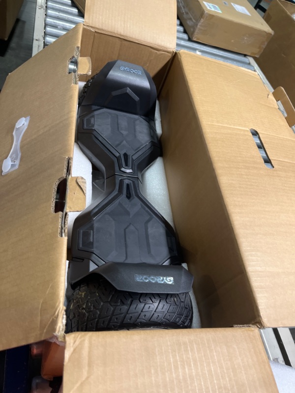 Photo 2 of **USED** Gyroor Warrior 8.5 inch All Terrain Off Road Hoverboard with Bluetooth Speakers and LED Lights, UL2272 Certified Self Balancing Scooter 1-black