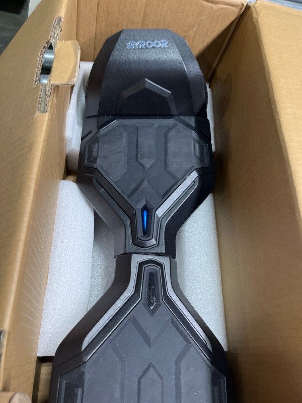 Photo 5 of **USED** Gyroor Warrior 8.5 inch All Terrain Off Road Hoverboard with Bluetooth Speakers and LED Lights, UL2272 Certified Self Balancing Scooter 1-black