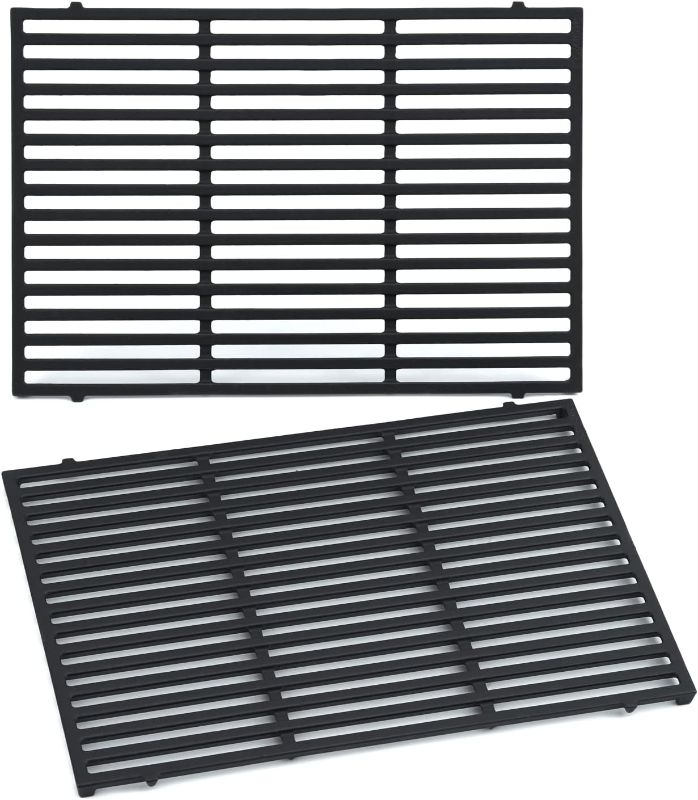 Photo 1 of 66095 66802 Genesis II Grill Grate Replacement Parts for Weber Genesis ii 300 Series, Weber Genesis ii E-310 ii E-315 ii E-325 ii E-330 ii E-335 ii S-310 ii S-335 ii S-345 ii SE-335 ii SE-310 66805
***One of the grates has a broken piece (shown in last ph