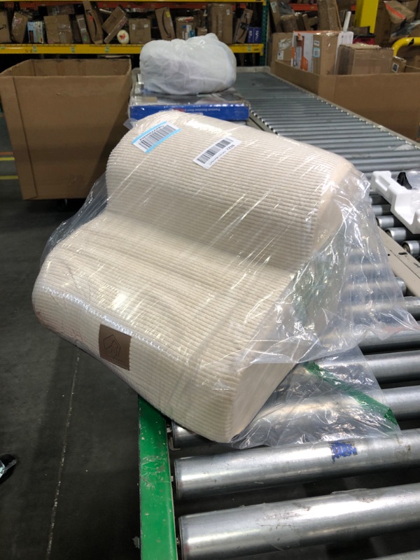 Photo 1 of 2-Tiers Foam Pet Stairs for Dogs &Cats, Dog Stairs Ladder for Small Short Leg Dogs, Dog Steps Ramp for Couch Sofa Bed, Nonslip Bottom &Washable Fabric Cover, Lint Roller with 2 Refills, Beige
***No lint roller*** 
