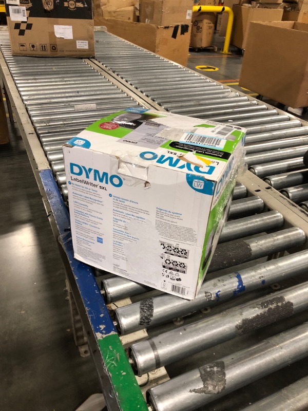 Photo 1 of DYMO LabelWriter 5XL Label Printer Bundle, Prints Extra-Wide Labels UPS, USPS and Amazon, Ebay, and More, Label Maker Printer with 5 Extra-Large Shipping Labels, Stocking Stuffers 5XL Bundle
***Missing 2 rolls of the shipping label*** 