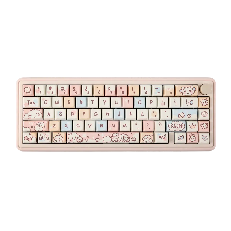 Photo 1 of 65% via-programmable wired/wireless mechanical keyboard
