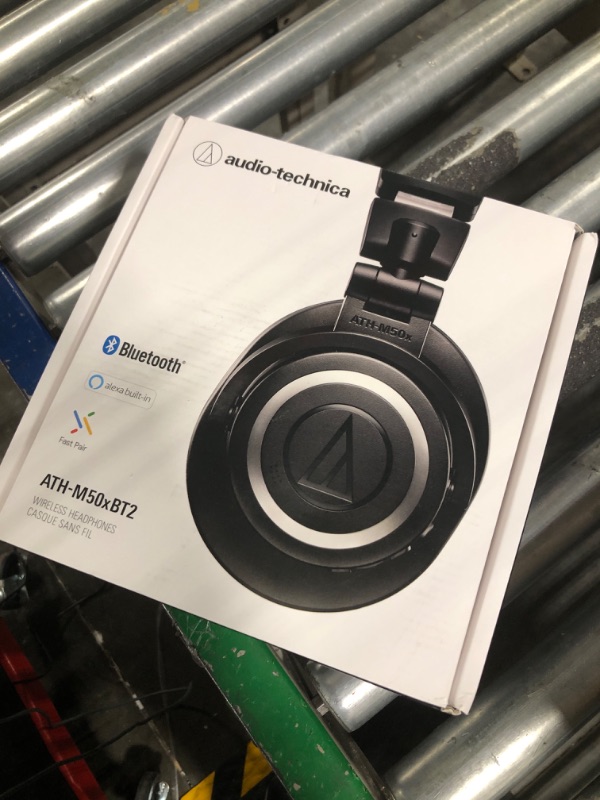 Photo 1 of Audio-Technica ATH-M50xBT2 Wireless Over-Ear Headphones Black Wireless Headphone