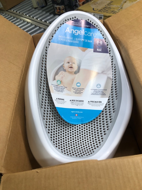 Photo 2 of Angelcare Baby Bath Support (Grey) | Ideal for Babies Less than 6 Months Old