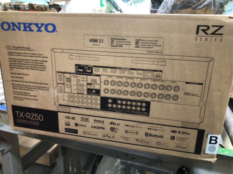 Photo 7 of ****SEALED BOX***Onkyo TX-RZ50 9.2-Channel THX Certified AV Receiver