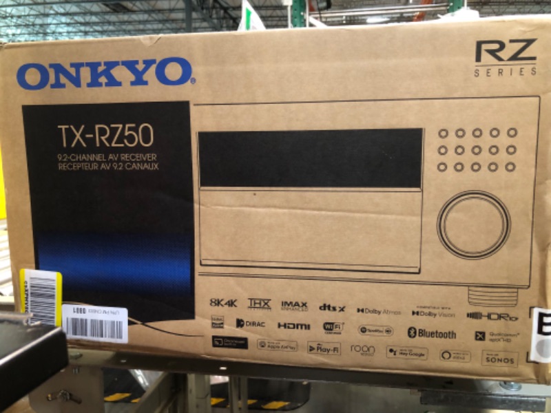 Photo 8 of ****SEALED BOX***Onkyo TX-RZ50 9.2-Channel THX Certified AV Receiver