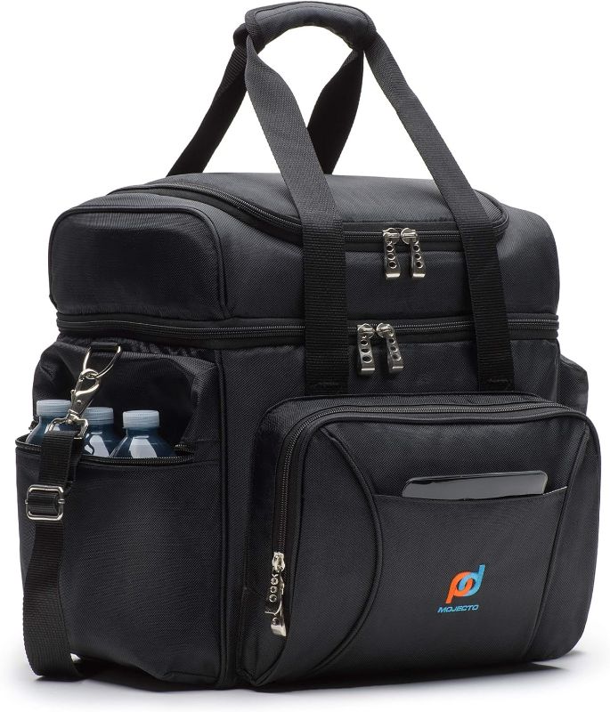 Photo 1 of XXX-Extra Large Multiple Meals Family Cooler Bag (XXX-14x13x9.5 in)-No Hardliner. Dual Compartment, Heavy Duty 1680D Fabric, Thick Insulation, Reinforced Stiches. Not for Everyday Use-Too Large
