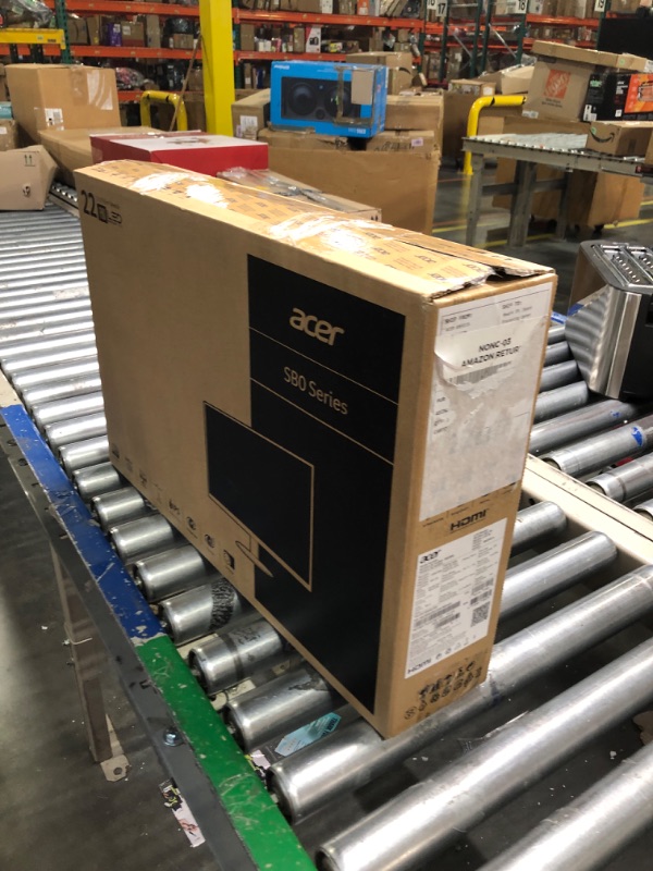 Photo 1 of Acer 21.5 Inch Full HD (1920 x 1080) IPS Ultra-Thin Zero Frame Computer Monitor (HDMI & VGA Port), SB220Q bi