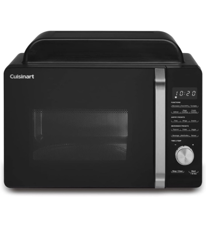 Photo 1 of ****USED//SOLD AS PARTS****  
Cuisinart Countertop AMW-60 3-in-1 Microwave Airfryer Oven, Black