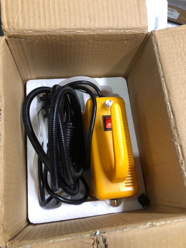 Photo 2 of 
Steam Cleaner, High Temperature Pressurized Handheld Self-control Steam Cleaning Machine With Extension Tube Brush Heads
Size:Direct Injection