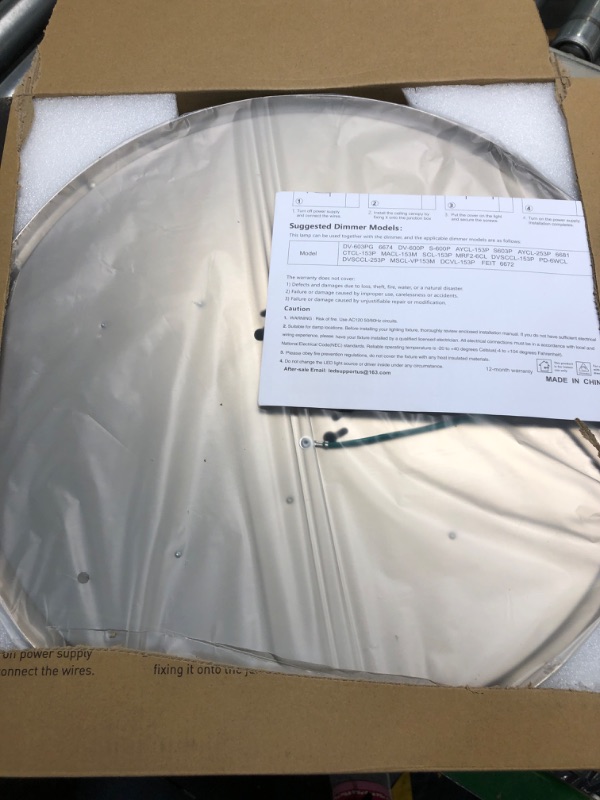 Photo 1 of 16in 50W LED Flush Mount Ceiling Lights 5600lm Super Bright, Dimmable LED Ceiling Light Fixtures 2700K-6500K 5CCT Adjusted, 2-Pack Modern Light Fixture Ceiling for Living Room Bedroom Kitchen , Nickle Brushed Nickle-5cct-2 16 inch