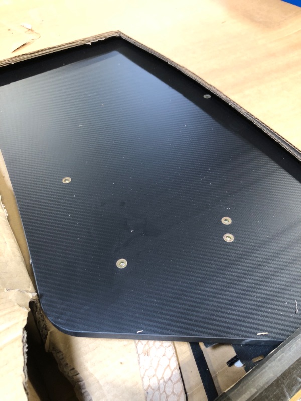 Photo 1 of ***USED///SOLD AS PARTS***CubiCubi Computer Desk, 47 inch Office Desk, Modern Simple Style PC Table for Home, Office, Study, Writing, Black 47 inch Black